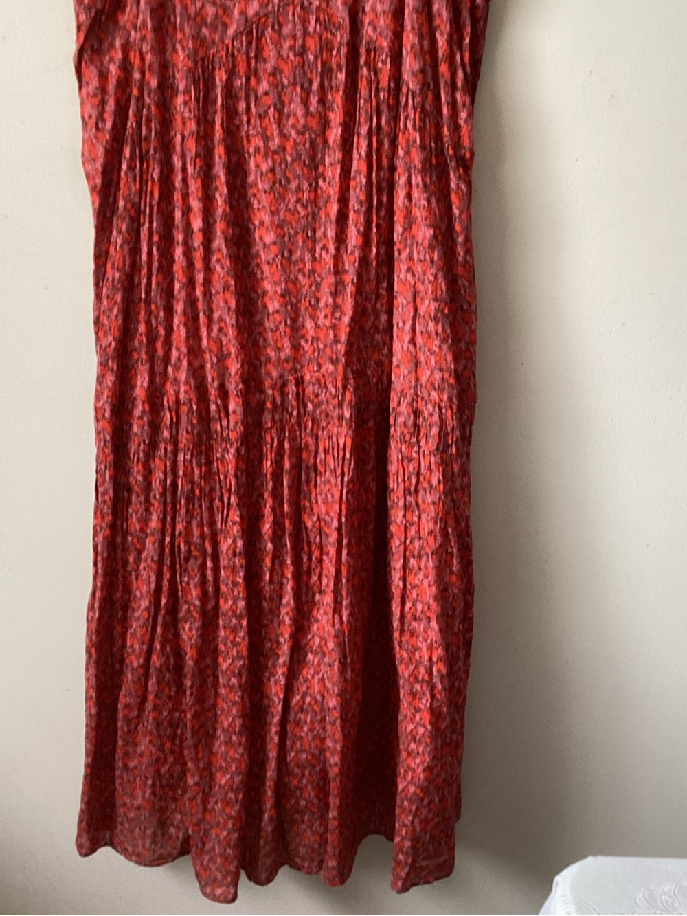 Joie Red Floral Maxi Dress - Picture 2 of 8